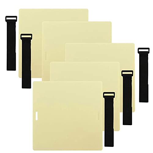 Tattoo Practice Skin Silicone Pads, SOTICA 5Pcs 3MM Thick 7.87" x 7.87" Blank Tattoo Skin Practice with Elastric Strap Tattoo Art Training Tattooing and Microblading Fake Eyebrows latex Practice Skins