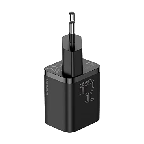 Carregador 25W Mini Super SI Com Cabo Tipo-c PD 3A Baseus Preto