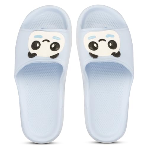 Image of Liboni EVA Blue Slippers for Women and Girls, Walking Slipper, Indoor and Outdoor Flip Flops