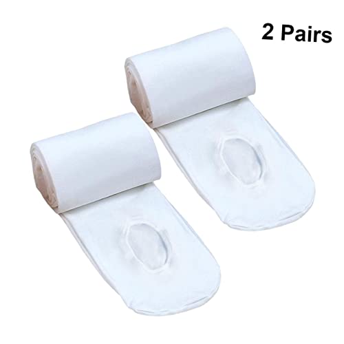 VANZACK 2 Pares De Leggings Infantis Meia-Calça Térmica De Veludo Body Quente E Apertado Calça De Da