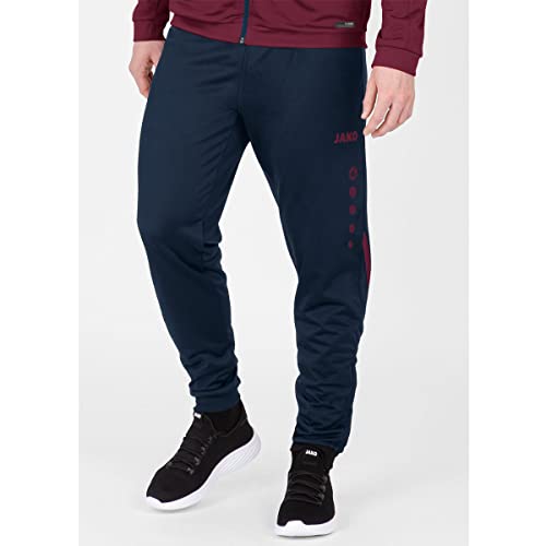 JAKO - Pantalon en Polyester Défi, Mixte, Marine/Marron, S