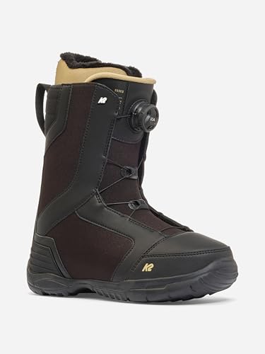 K2 Rosko Men's Snowboard Boots, Black, 8.5