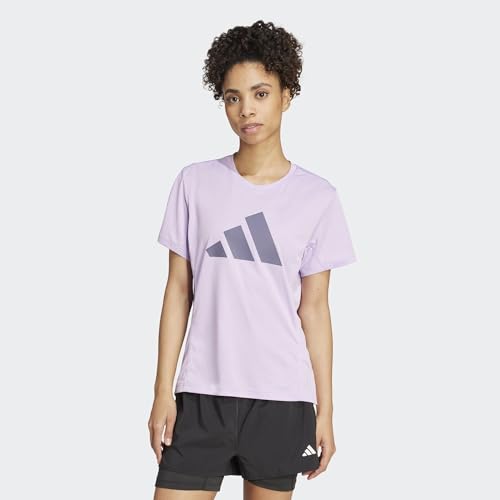 Image of adidas Women's Polyester Geometric Regular Fit T-Shirt