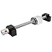 ZJchao 1204 Rolled Ball Screw Kit with Nut Holder Coupling BK BF End Support Industrial Supplies (1204-250)