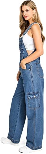 Lana Roux 90er Retro Revolt Latzhose Utility Denim  Produktbild-Vorschau 7