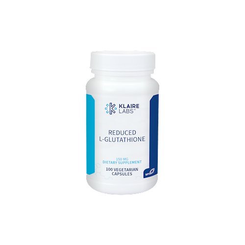 Klaire Labs Reduced L-Glutathione 150 mg 100 vcaps