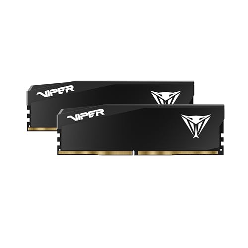 Image of Patriot Viper Elite 5 Ultra Gaming DDR5 RAM 32GB (2X16GB) 6000MT /s CL28 1.4v UDIMM Desktop Gaming Memory Kit Compatible with Intel XMP AMD Expo - VEU532G6028K