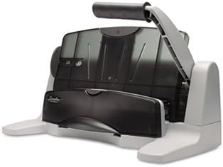 Swingline Light Touch Heavy-Duty Paper Punch PUNCH,HDTY,3H,40SHT,GY/BK 45951 (Pack of2)