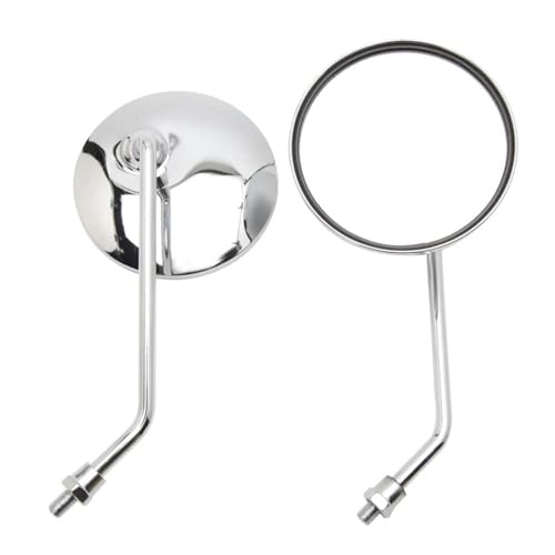 Rétroviseurs de moto CNC 10mm en aluminium usiné pour une finition élégante