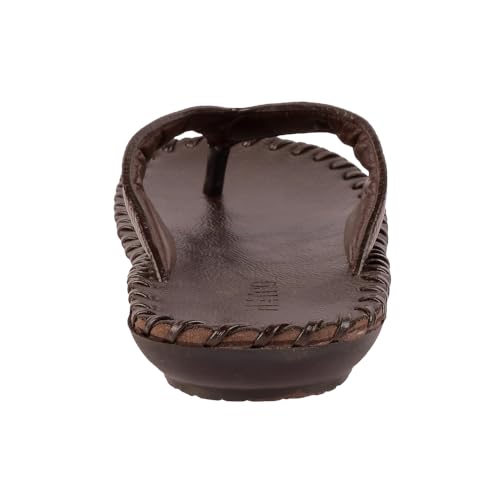 Image of Metro Men Thong Leather Chappal