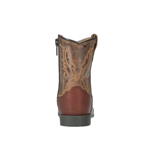 Image of Smoky Mountain Boots Toddlers' Autry Square Toe Leather Western Cowboy Boots