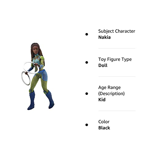 World Of Epi Fresh Fierce Marvel Black Panther: Wakanda Forever 11.5" Fashion Dolls Nakia #TOP1