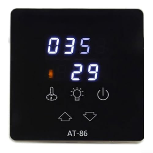 Temporizador ajustable de 30 minutos a 12 horas en panel AT-86 7