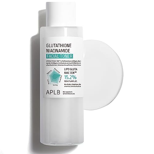 APLB Niacinamid-Glutathion-Gesichtstonikum | Lipo Gluta Niac Cen 15,2 % 5,41 Fl.Oz/Korean Skincare füllt die Feuchtigkeit wieder auf und verbessert die Hautstruktur durch Niacinamid