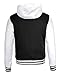 Decrum Lightweight Bomber Jacket Men - High School Men's Varsity Jackets [40071174] | Black & White, L