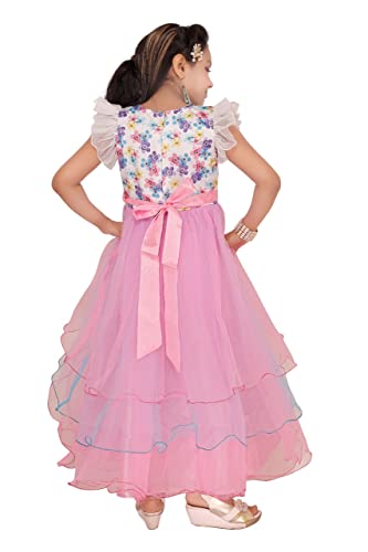 Image of My Lil Princess Girls' Dress Unicorn Ball Gown N 20 3-4 Years White