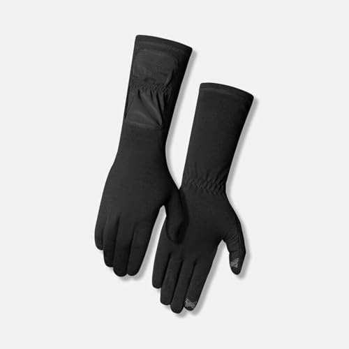 Gants Giro Vulc Liner de vélo de route route unisexes noirs polyvalents