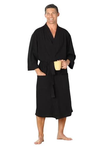 KingSize Men's Big & Tall Cotton Jersey Robe