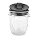 Wymiana kubka sokowarza Portable Sokowirówka Puchar 1 2 UNCJE Sokowirówka Wymiana Puchar Blender Cup Pojemnik z pokrywką Kompatybilną z kuchnią Sokowirówki Części Blender