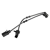 X AUTOHAUX 2pcs Car Rear Brake Pad Wear Sensor 2 Pins for Audi A7 Quattro 2012-2017 4H0615121H