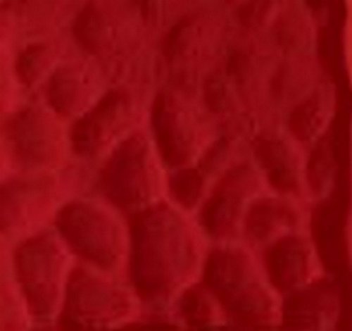 Manchester Red English Muffle Stained Glass Sheet - 8