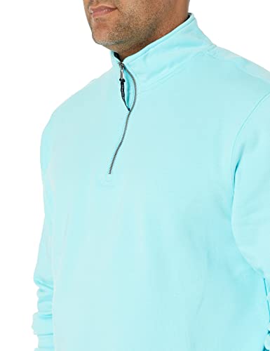 Image of Charles River Apparel Men's Crosswind Quarter Zip Sweatshirt