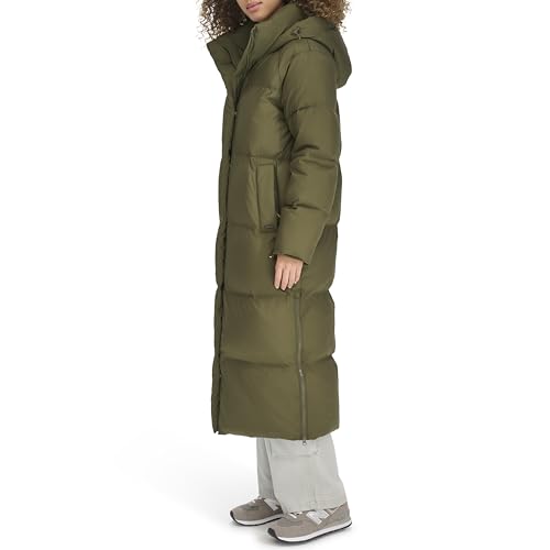 Levi's Women's Cloud Puff Hooded Extra Long Puffer Jacket2
