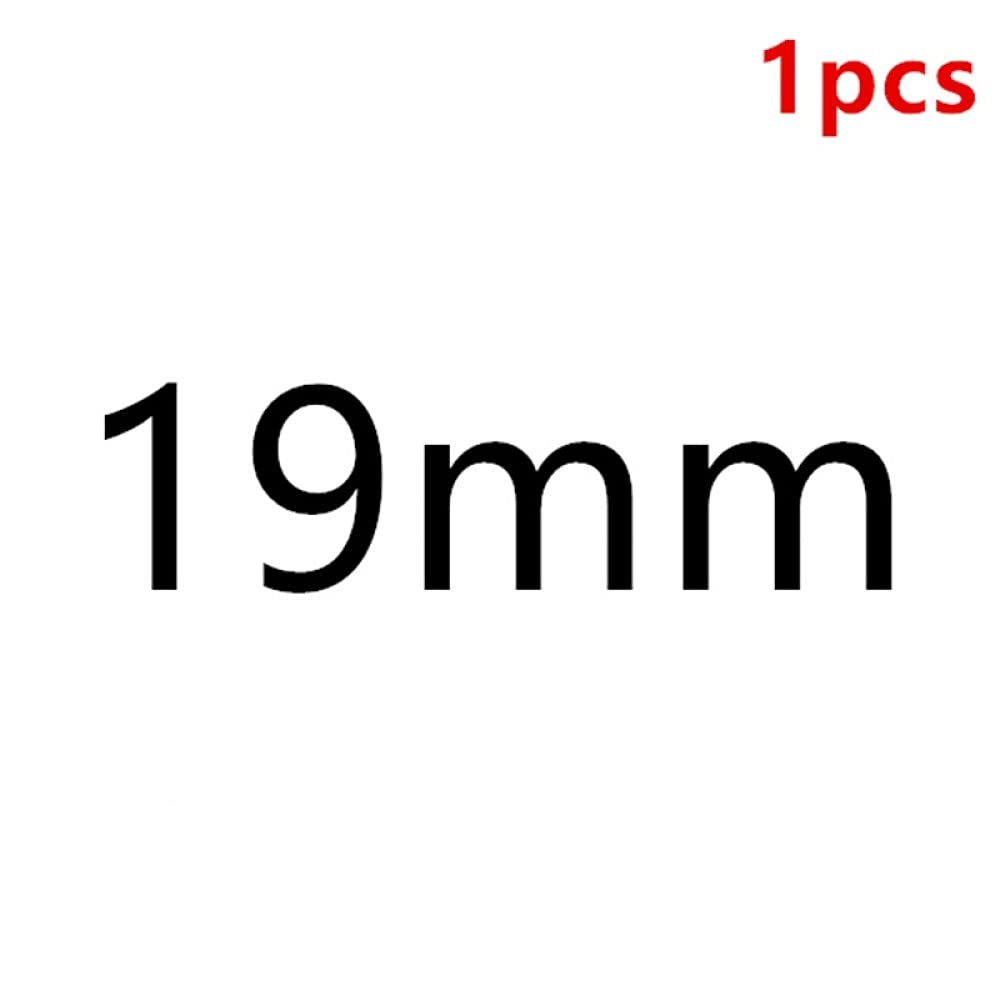 1 szt. Okrągły skórzany dziurkacz do paska 1,0 mm-25 mm Skórzane narzędzia rzemieślnicze Metalowy zestaw dziurkacza do paska zegarka Pusta odzież Płótno, 1 szt.19 mm