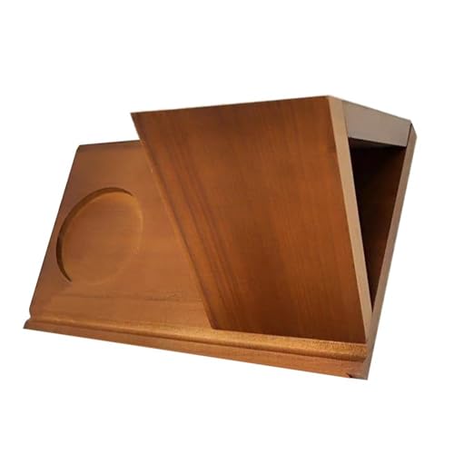 Surluoen Reposalibros de Madera Personalizado,Soporte de Soporte para Libros de EstanteríA Triangular de Madera Maciza Personalizado,Soporte de...