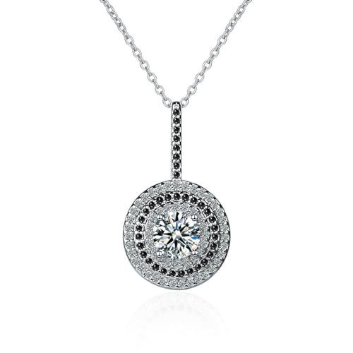 Collier étincelant et rond pour femmes idéal pour le bureau et les sorties