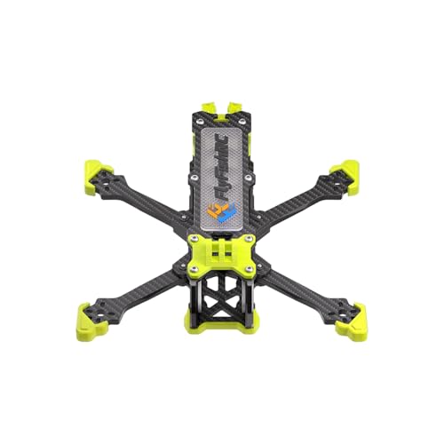 Image of Volador VX3 O4 Pro Squashed-X 3 inch Carbon FPV Drone Quad Frame Kit