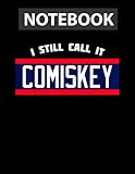 Retro Baseball 80's Throwback Style-I Still Call It Comiskey Notebook - 8.5 x 11 inch - Blush Notes