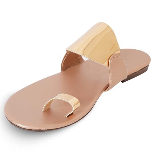 Image of DFR Women Casual Cushioned Flat Slippers Woman