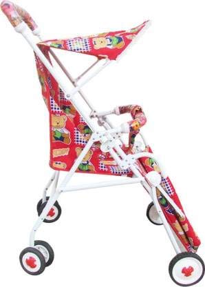 Bondad Hub for Kids in Strollers & prams Pram (No Recline Position, Red) 1