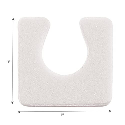 Image of ForPro Sole Toe Separators, White, Individual Toe Separators for Pedicures, 144-Count (Pack of 2)