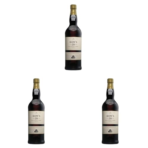 Dow's 20 Year Old Tawny, Porto, 75 cl - 750 ml (Paquete de 3)