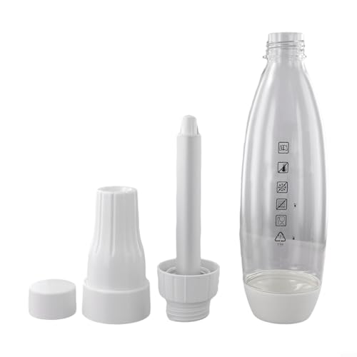 Fauhapyway Machine à eau pétillante portable pour boissons gazeuses pour distributeur de boissons gazeuses pour divertissement à domicile Outils de bar 1000 ml