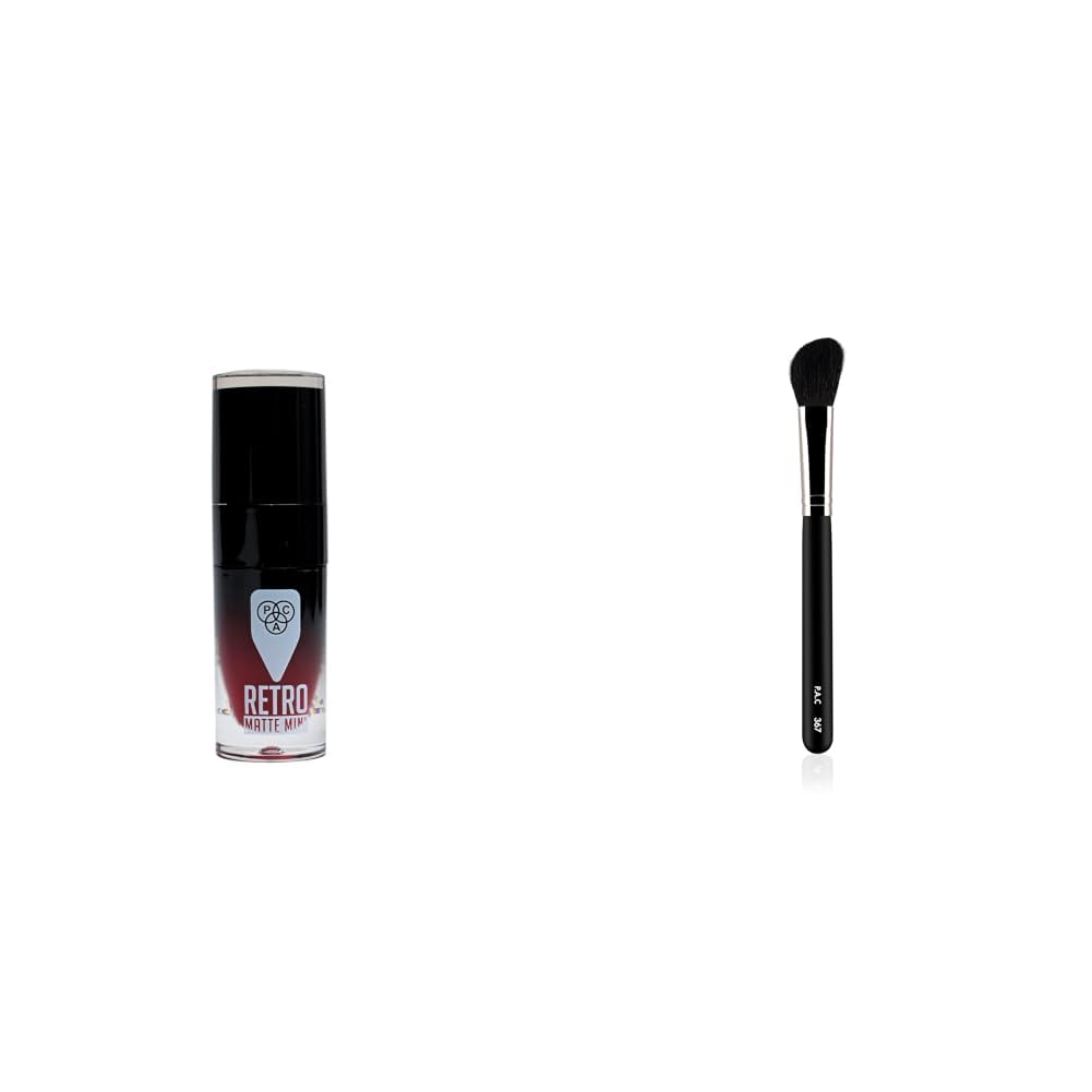 PACRetro Matte Gloss Mini - 56 (Hottila) Contouring Brush 367-picture-23