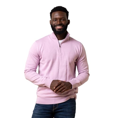Image of Hope & Henry Men's Half Zip Pullover Sweater