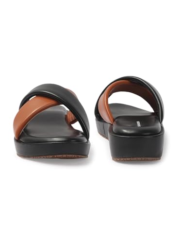 Image of Sukun 6802 Women's Wedge Heel Sandals Comfortable Cushioned Footbed Adjustable Anti-Slip Outsole Stylish & Elegant Design For Girls /Ladies