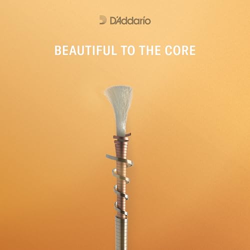 D'Addario Ascente Violin Strings - Violin Strings with Ball Ends, Synthetic Core - A311 1/4M - E String - 1/4 Scale - Medium Tension