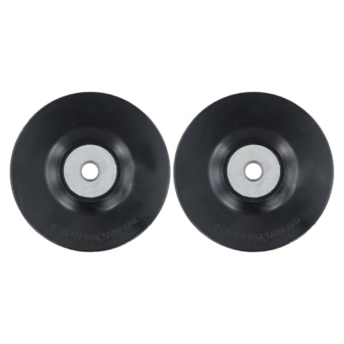 2 Piezas Soporte Amoladora 125 mm Lija Taladro Discos Para Pulir ...