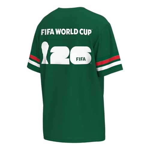 Image of Outerstuff FIFA World Cup 2026 Mens Short Sleeve V-Neck Football Jersey