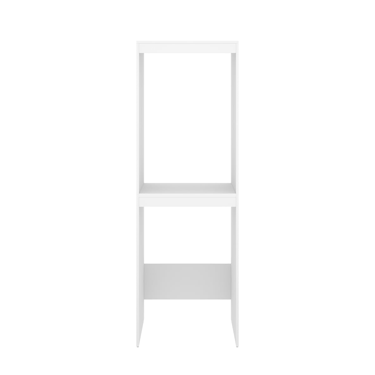 DEKIT - Mueble Alto para Lavadora/Secadora 190x63,3x62cm - Blanco