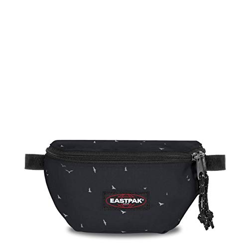 Eastpak SPRINGER Riñonera, 23 cm, 2 L, Negro (Seaside Birds)