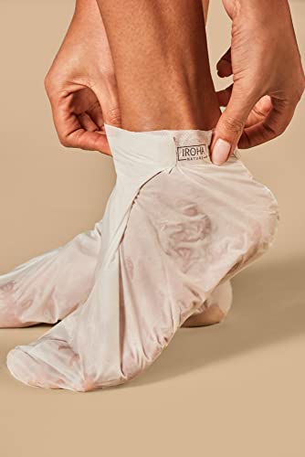 IROHA NATURE - Calcetines Nutritivos con Aceite de Argán y Macadamia | Tratamiento Intensivo para Pies Secos y Deshidratados | Efecto Flash, Naturales y 100% Vegano - imagen 7