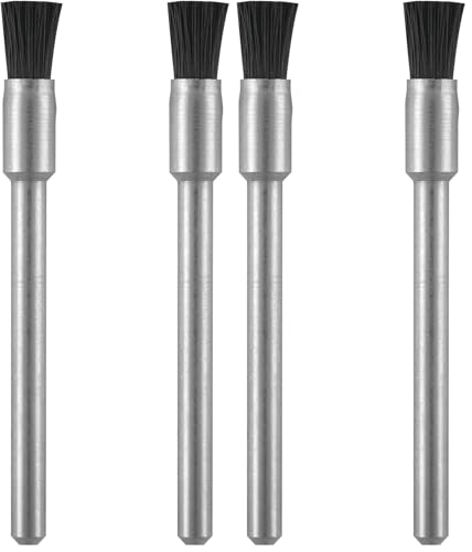 Image of Dremel 405-02 Nylon Bristle Brushes (4 Pack), 1 /8 inch Diameter