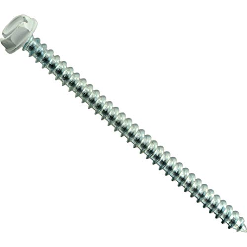 Tornillo de cierre hard-to-find 014973503536 blanco sheet-metal-screws de alta densidad