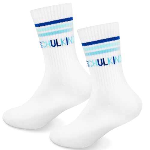 Orifinter Schulkind Socken 27-32, Schulkind 2025 Junge, Einschulung Junge...