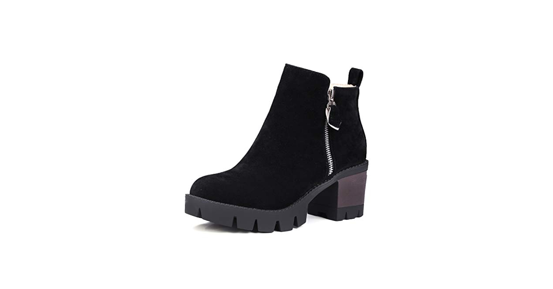 Amazon.com | MIOKE Women's Round Toe Platform Dressy Ankle